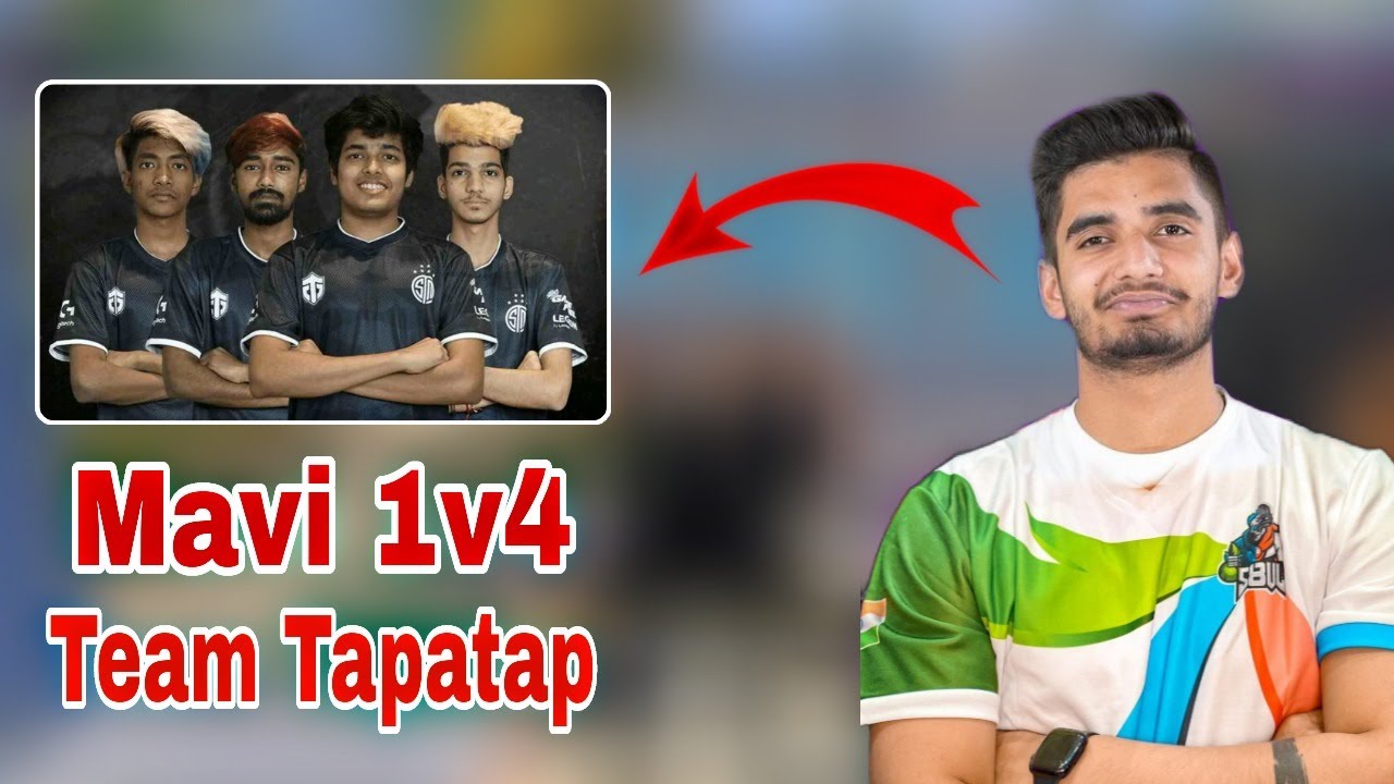Mavi 1v4 Team Tapatap ( Both POV) |  Scout reaction 🔥
