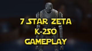 Star Wars: Galaxy Of Heroes - 7 Star Zeta K-2SO Daze Explained