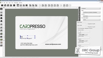 CardPresso ID Card Printing Software - Connect to an Excel Database | DBC Group Ireland