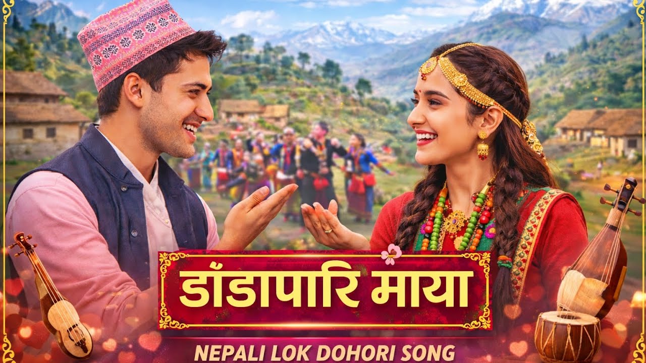 डाँडापारि माया |DADAPARI MAYA | Nepali Lok Dohori Love Song | Traditional Folk Music