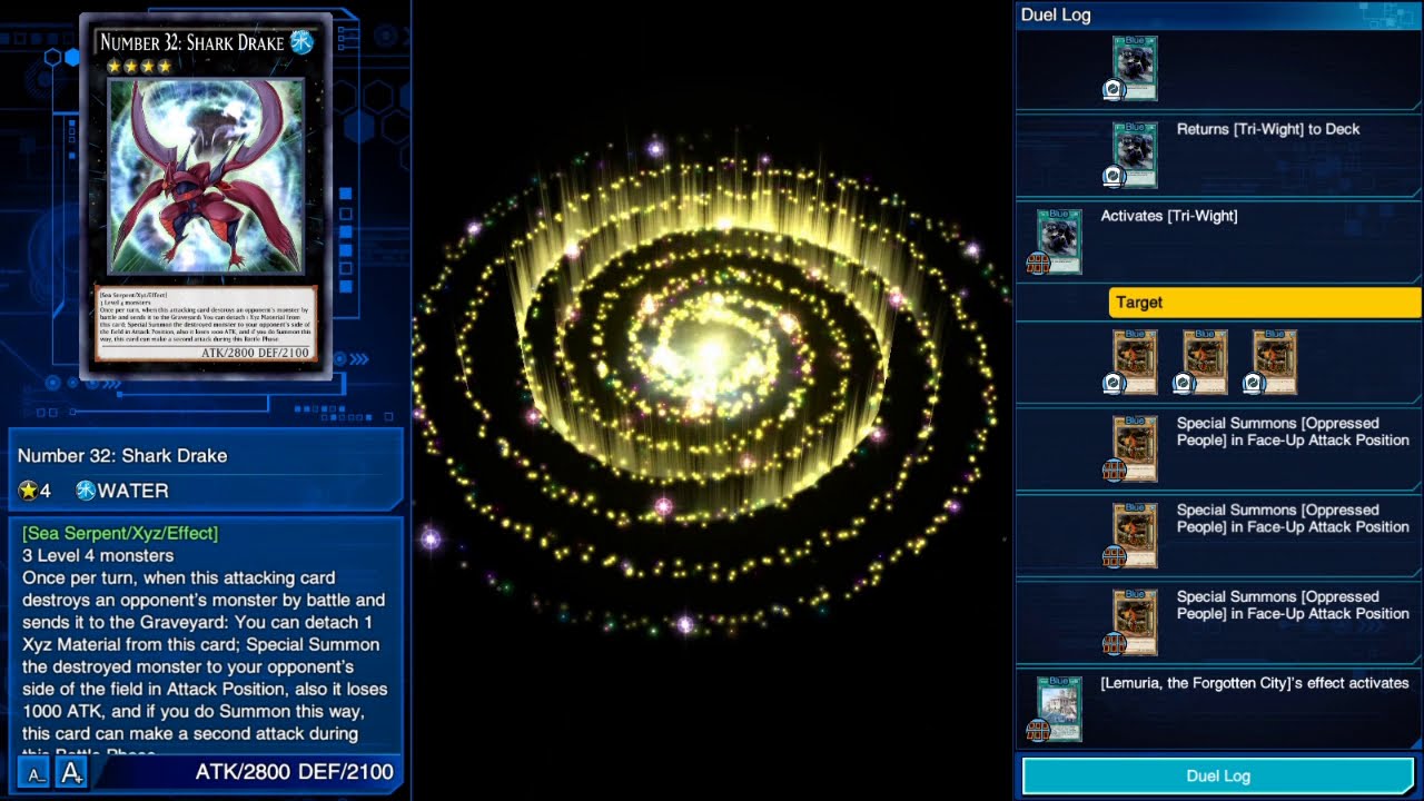 Yu-Gi-Oh! Duel Links F2P - Shark Drake Mat Farm Deck