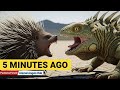 Komodo Dragon vs Porcupine Quills Deliver Brutal DEFEAT!