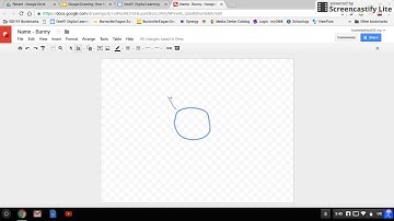 Google Drawing - How to Use the Line tool, Undo, Redo