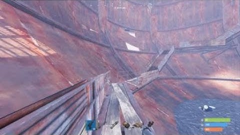 Locked Crate at Dome Rust Console