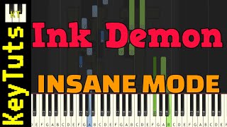 Ink Demon [Bendy] by SharaX - Insane Mode [Piano Tutorial] (Synthesia)