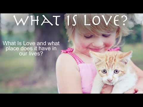 WHAT IS LOVE: What Is Love and what place does it have in our lives?