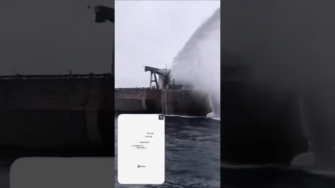 Ukraine attacks two tankers belonging to the Russian stay-behind fleet