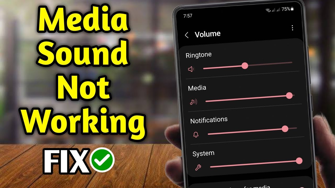 Media Sound Not Working in Samsung - Samsung mobile ka sound kaise thik - Why Is The Sound Not Working On My Phone