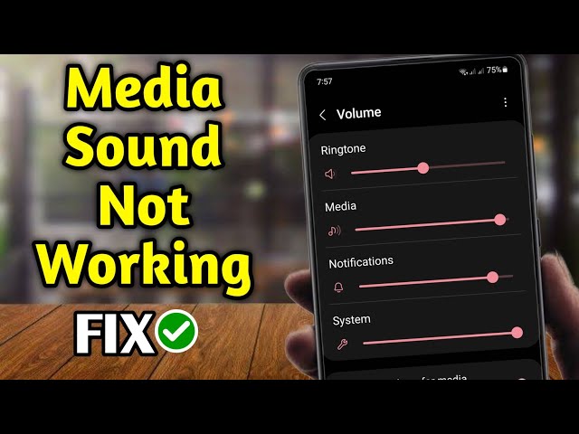 Media Sound Not Working in Samsung - Samsung mobile ka sound kaise thik kare / Fixed class=