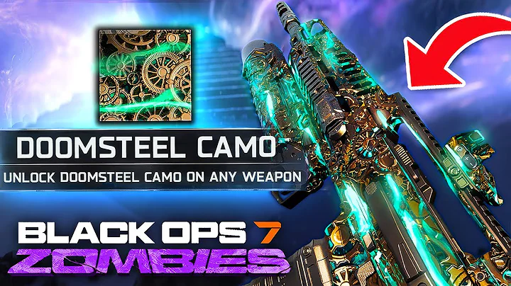 Unlocking DOOMSTEEL CAMO Made EASY in Black Ops 7 Zombies!