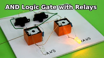 Relay Logic: AND and NAND gates
