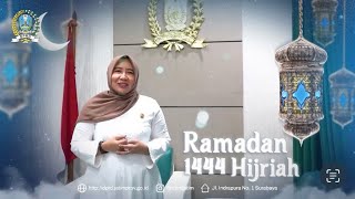 Ucapan Marhaban Ya Ramadhan oleh Wakil Ketua DPRD Jatim