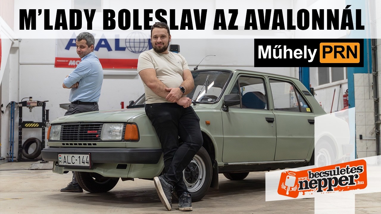 Három hét múlva ennek szépnek kell lennie – Skoda 120L– 1988 –MűhelyPRN 346.