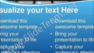 Support Word On Keyboard Computer PowerPoint Templates ppt Themes 1112 Slides Backgrounds
