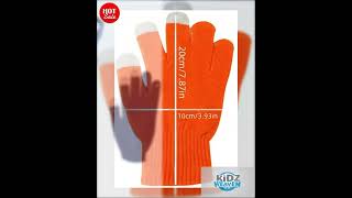 Touchscreen Gloves | Mittens | Touch Tip Gloves | Scandinavian Pattern | Unisex | For Adults | On...