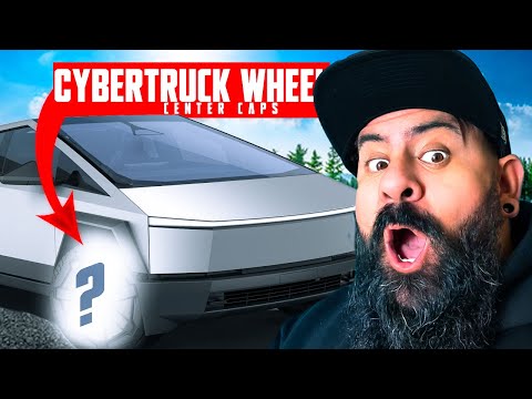Cybertruck Core Wheels Center Caps Are Better Than The Wheel Covers!