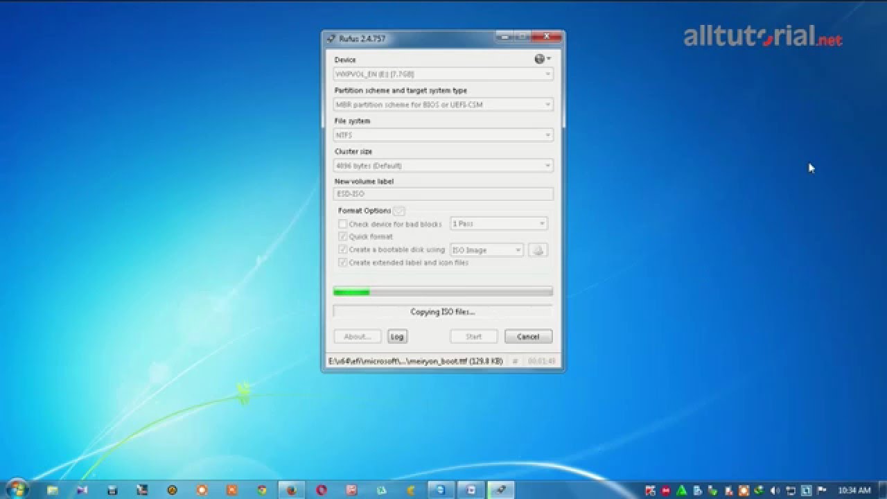 Cara Membuat Bootable Usb Windows 10 Youtube