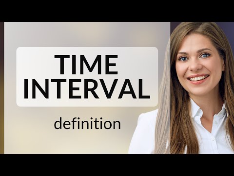 Time interval •