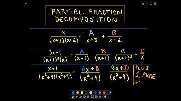 ❖ Partial Fraction Decompositions and Long Division ❖