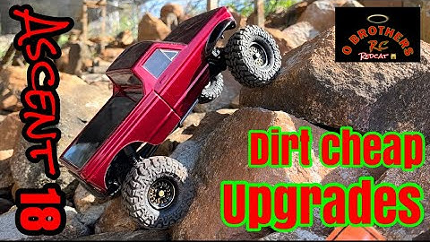 Redcat ascent 18 dirt cheap and free upgrades