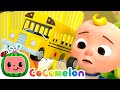 The Wheels On The Yellow Bus Are Broken CoComelon Nursery Rhymes 