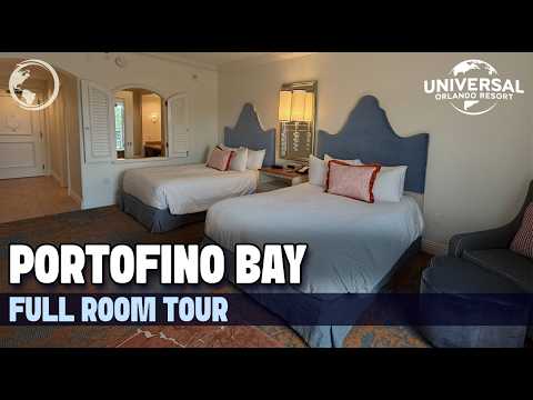 Portofino Bay Hotel Standard Room Tour | Universal Orlando