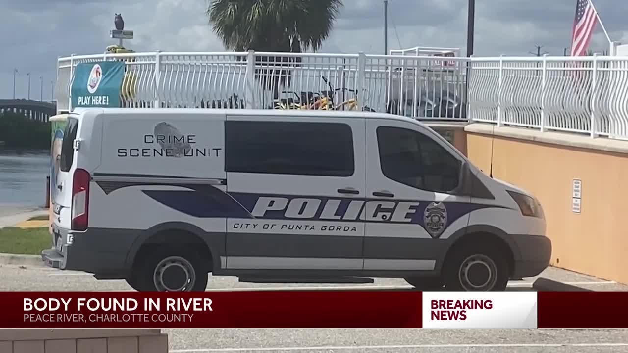 Body found in water near US-41 Bridge in Punta Gorda - YouTube