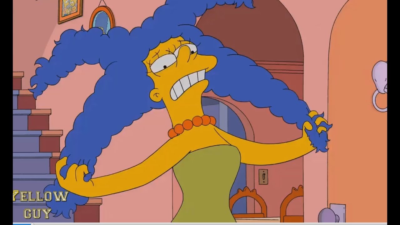 9. Marge Simpson's Baby Blue Hair Color - wide 2