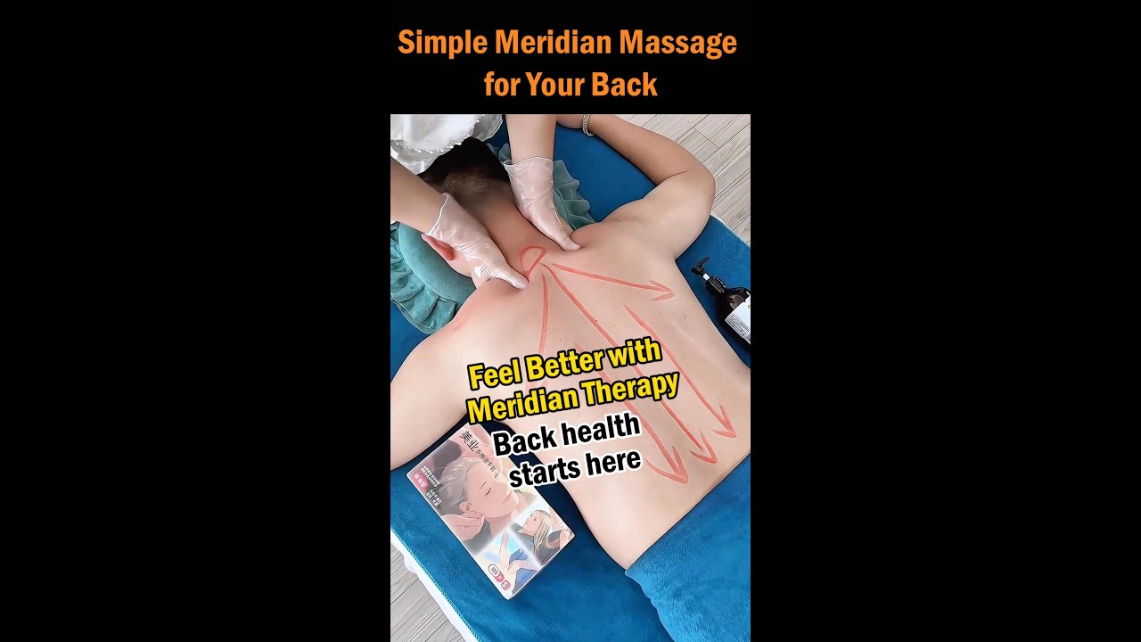 Simple Meridian Massage for Your Back - YouTube