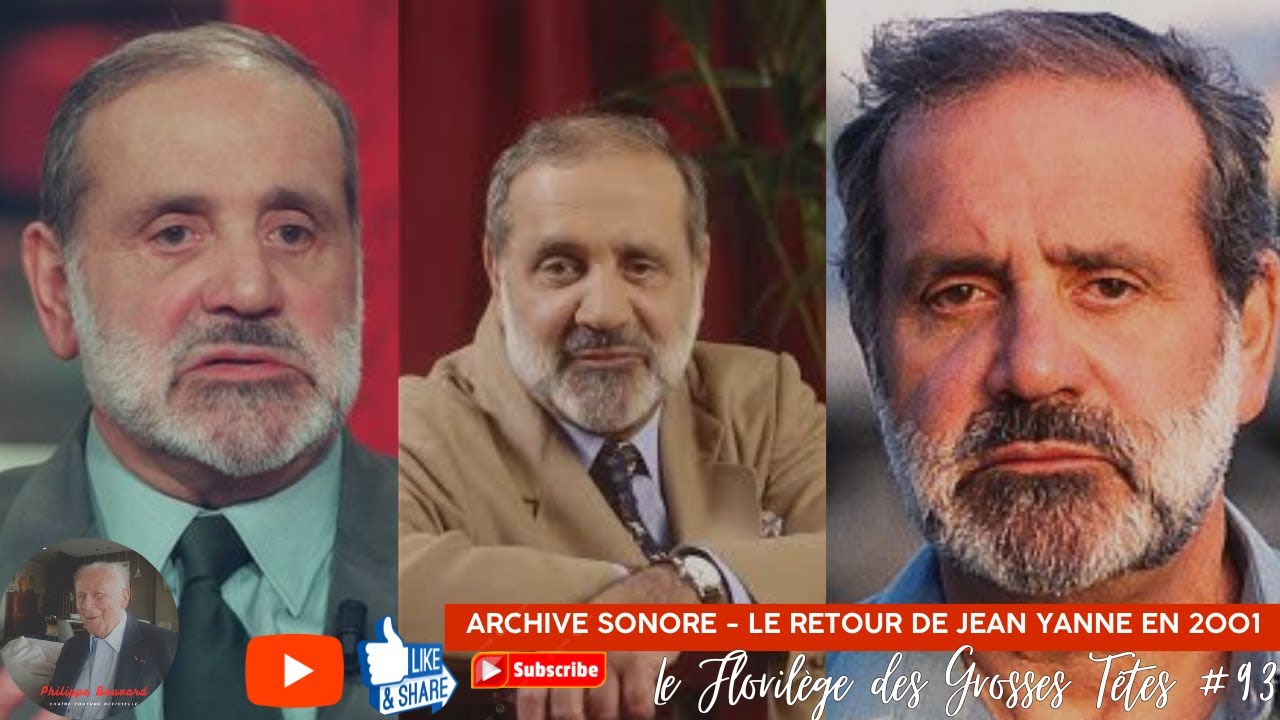 Le Florilège des Grosses Têtes #93 - Jean Yanne revient chez @Philippe(24/10/2001)