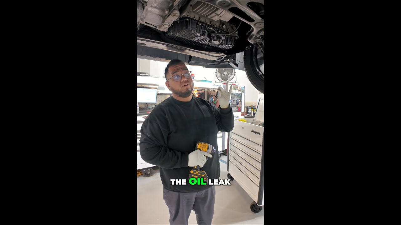 Fixing an Oil Leak on a VW Tiguan 🔧💥