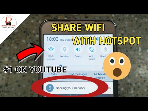 Share Wi-fi Network Using Hotspot On Any Android??(Wi-fi Extender)
