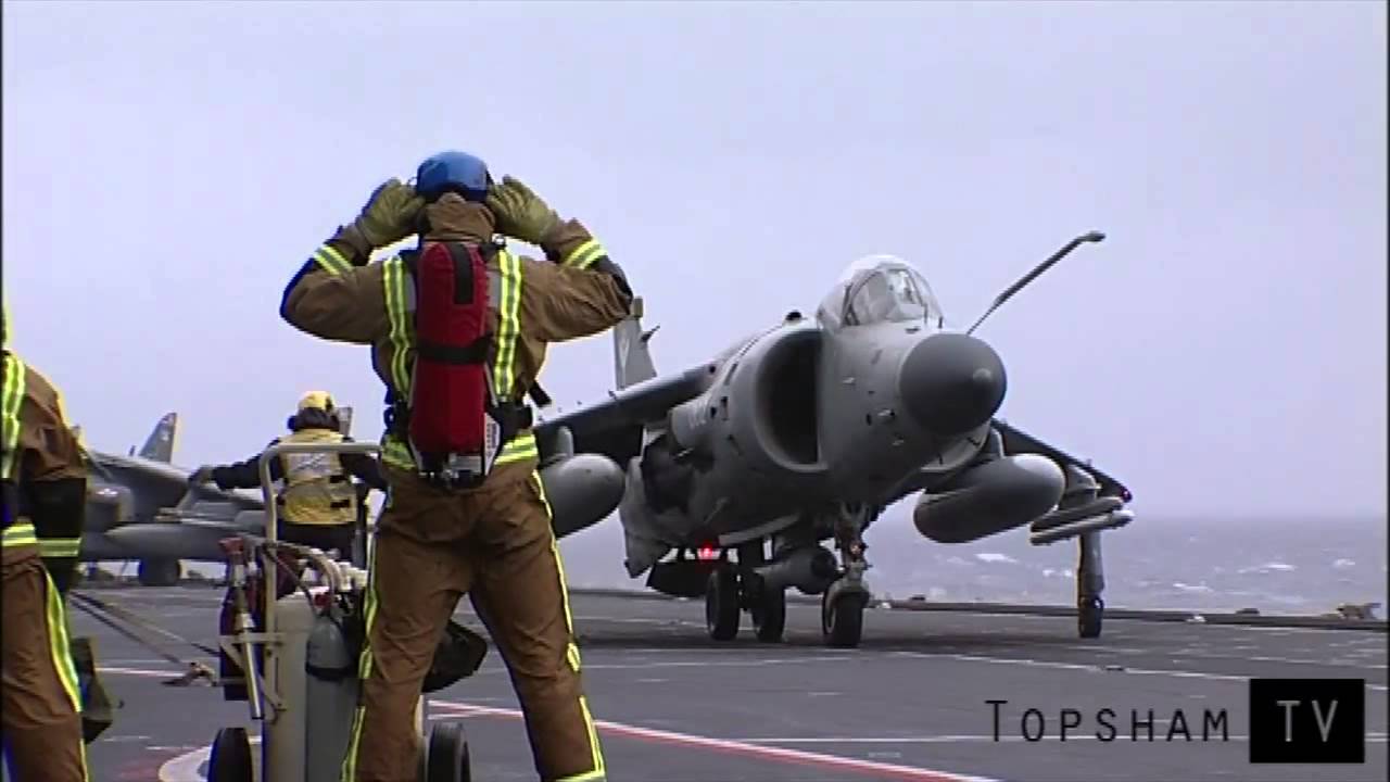 HMS Illustrious Sea Harrier Flight Deck Flying Operations YouTube hms-illustrious-sea-harrier-flight-deck-flying-operations-youtube