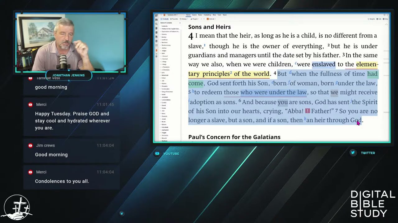 From the Deep End - Galatians (Lesson #51 - Galatians 4:6-7)