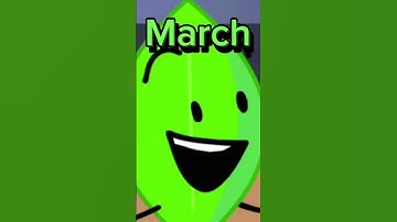 Your month your bfdi/Bfb character