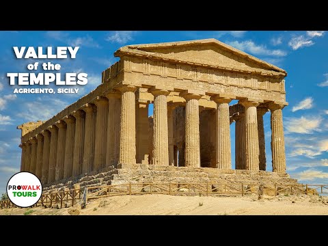 वीडियो: एग्रीजेंटो सिसिली और ग्रीक मंदिरों का दौरा