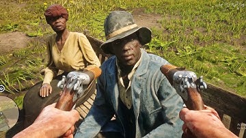 Red Dead Redemption 2 : Torturing and Brutally Killing NPCs #12 ( Euphoria Ragdolls )