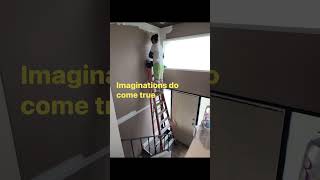 Split level entryway makeover#DIY home project2023#black and white#fearnomore# Profile