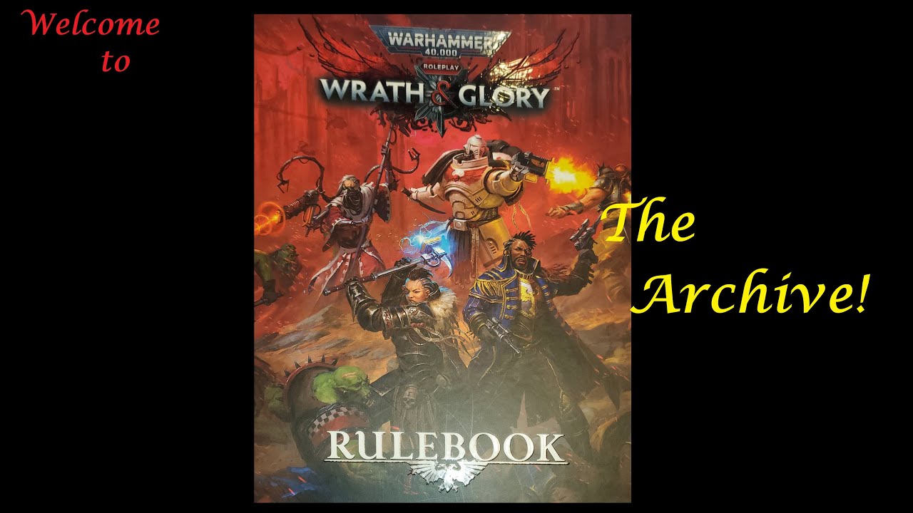 Warhammer 40K Roleplay: Wrath&Glory, part 2: The Gilead System