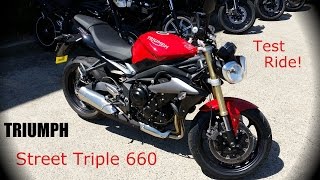 Triumph Street Triple 660 Test Ride | What A Glorious Bike!