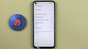 Block calls on Realme 9i Android 12