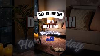 Day in the Life of a Hospital Dietitian in Melbourne 🇦🇺 | Busy shift vlog