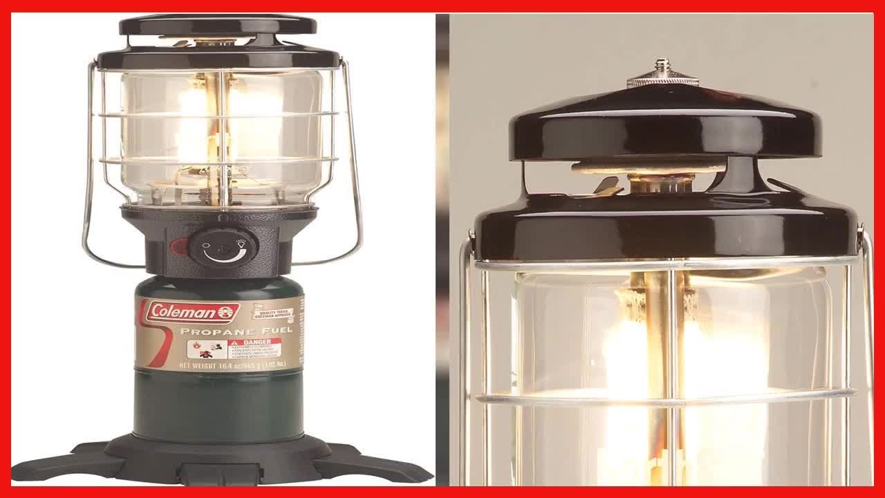 Coleman NorthStar Propane Lantern - YouTube