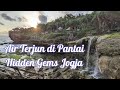 Pantai Indah Di Gunung Kidul Jogja, ada AIR TERJUN di Pinggir Pantai