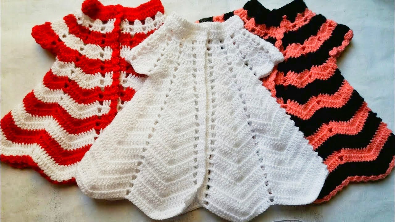 Latest Crochet Frill Frock in HINDI(Eng Subtitles)--Part -2 - YouTube