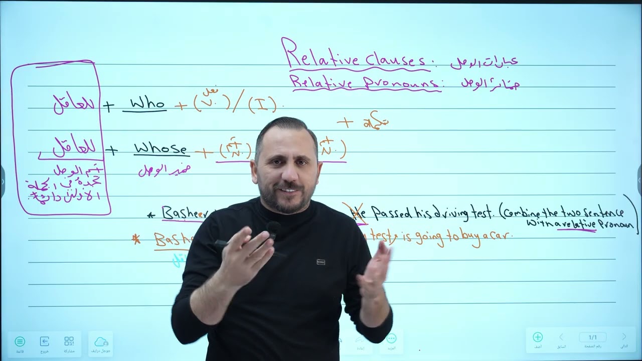 المنهج الجديد | السادس الاعدادي | يونت الخامس المحاضرة السابعة | عبارات الوصل