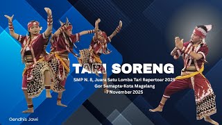LOMBA TARI REPERTOAR 2025, TARI SORENG - SMPN 8. KOTA MAGELANG