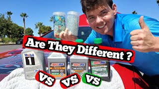 Mobil 1 vs AMSOIL OE vs XL vs Signature Series How they're Different