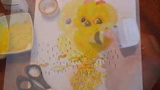 Цыпленок. Творческое занятие с малышами 2-3 лет Цыпленок. Творческое занятие с малышами 2-3 лет