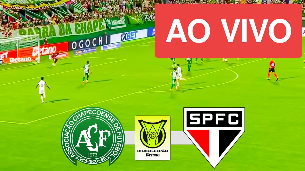 Chapecoense vs São Paulo ภาพถ่ายทอดสดฟุตบอล